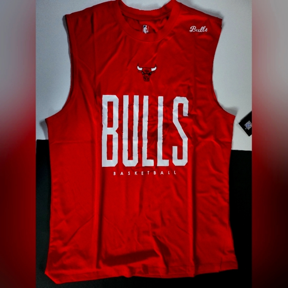 NBA Chicago Bulls Sleeveless Shirt Adult Medium